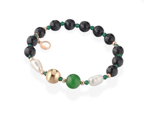 Bracciale Glamour Donna LELUNE GLAMOUR in Argento Agata LGBR595.2 - LGBR595.2